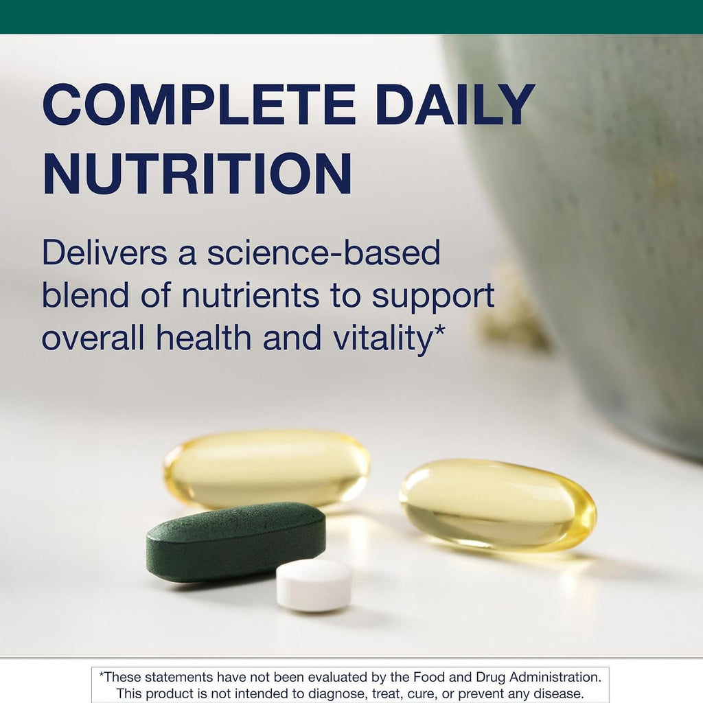 Metagenics Wellness Essentials Paquetes diarios - Paquetes diarios de multivitamínico y omega-3 con vitaminas A, C, D, E y B