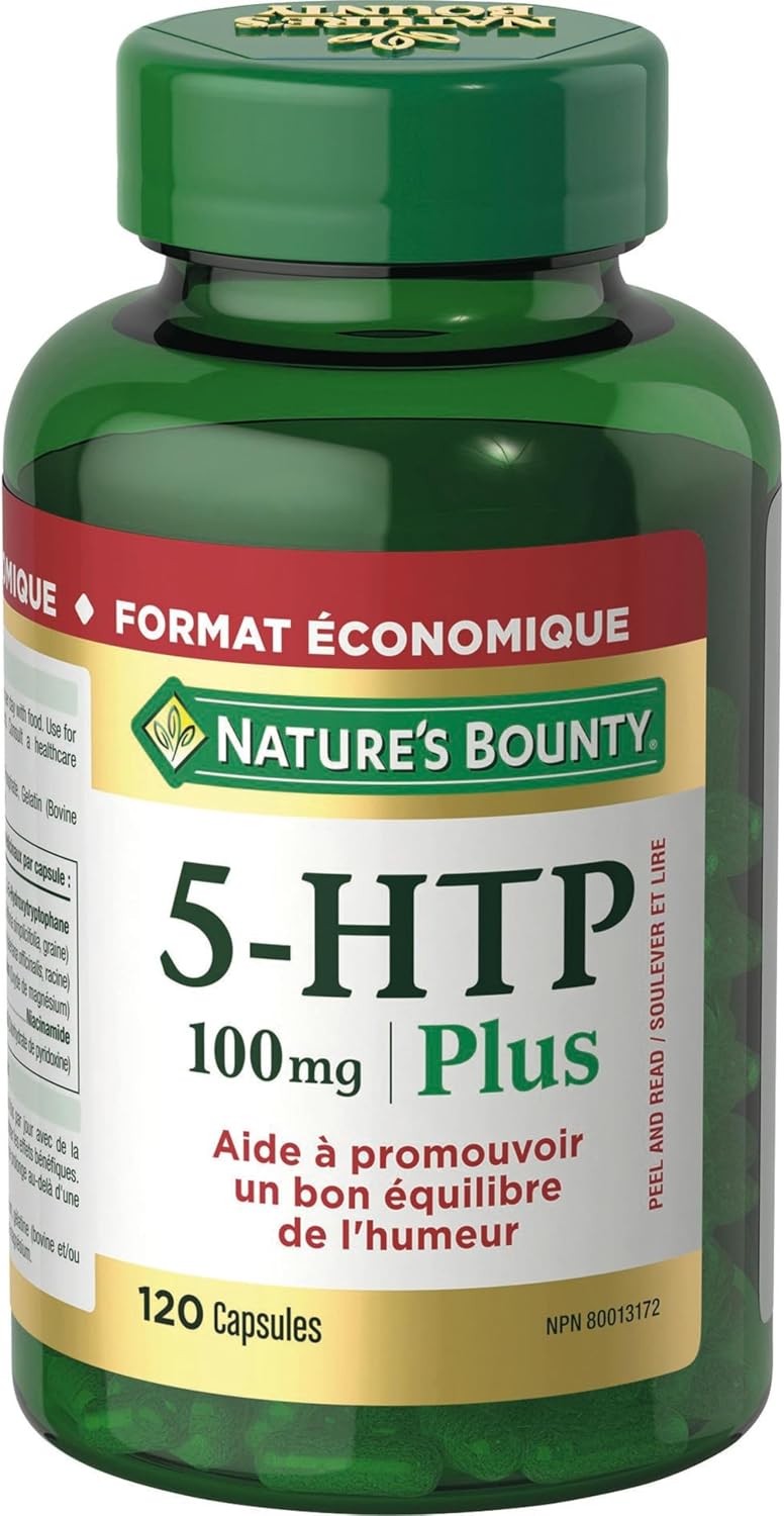 Nature's Bounty 5-HTP 100mg 120 Cápsulas