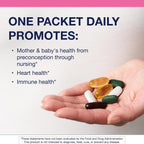 Metagenics Wellness Essentials Pregnancy - Suplemento prenatal y posnatal (30 sobres)