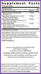 New Chapter Biotin, Vegan Hair, Skin, and Nails Supplement with Fermented Biotin and Astaxanthin - 60 Tablets