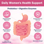 Nature Target Probióticos Vaginales para Mujeres, 100 Mil Millones UFC con Prebióticos, Enzimas Digestivas, Arándano Rojo y D-Mannose - Apoyo al pH y Salud Urinaria - 90 Cápsulas