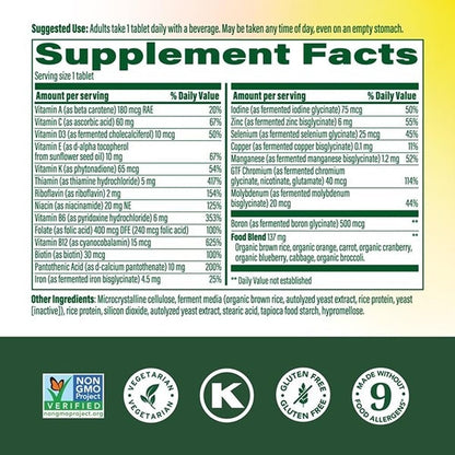 MegaFood One Daily Multivitamínico para – Vitaminas del grupo B: contribuyen al metabolismo energético normal y al – Image 2
