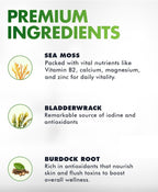 Gominolas de Sea Moss BIO VITALICA - Irish Moss Orgánico, Bladderwrack, Burdock Root