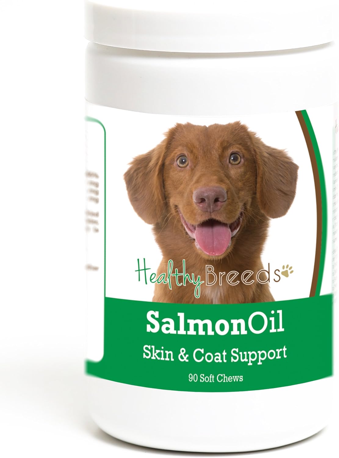 Healthy Breeds Masticables Blandos de Aceite de Salmón para Perro Nova Scotia Duck Tolling Retriever, 90 uds