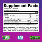 Vitabod Vitamina B6 Gomitas 100mg - 180 Gomitas de Pectina