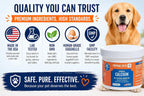 Eggshell Calcium for Pets - 12 oz. Polvo de Cáscara de Huevo Natural, Suplemento Mineral Ultra Puro para Gatos y Perros