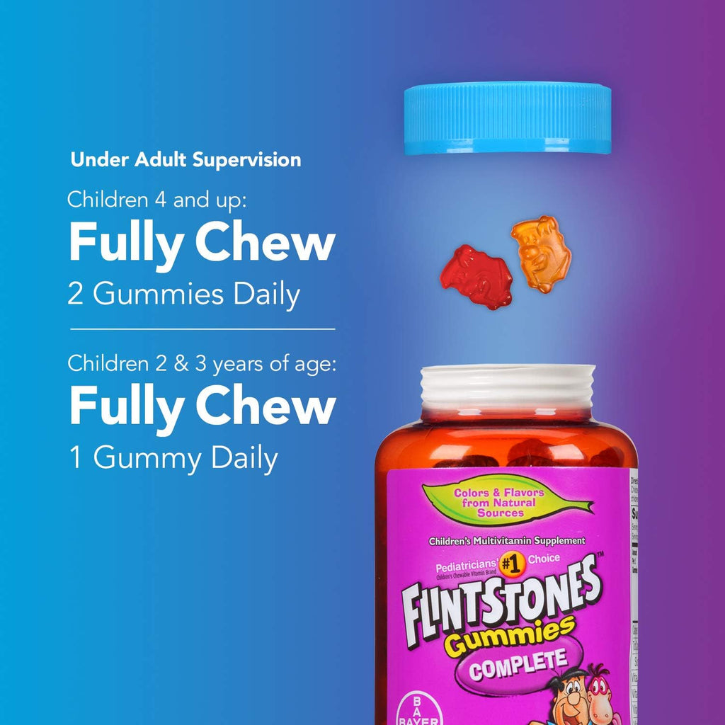 Flintstones Gomitas Multivitamínicas Completas para Niños, 70 unidades