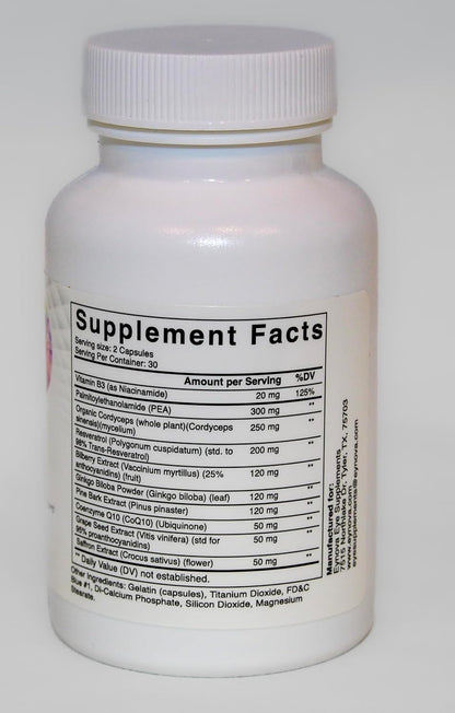 EyNerve Pro - Apoyo para la Presión y el – Ginkgo Biloba: Favorece la circulación sanguínea, incluyendo el flujo – Image 3