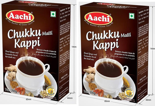 Aachi Chukku Mali Kappi 200g - Pack de 2 unidades