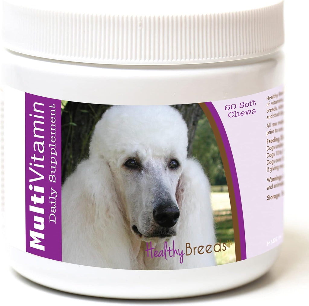 Healthy Breeds Poodle Multi-Vitamin Soft Chews 60 unidades