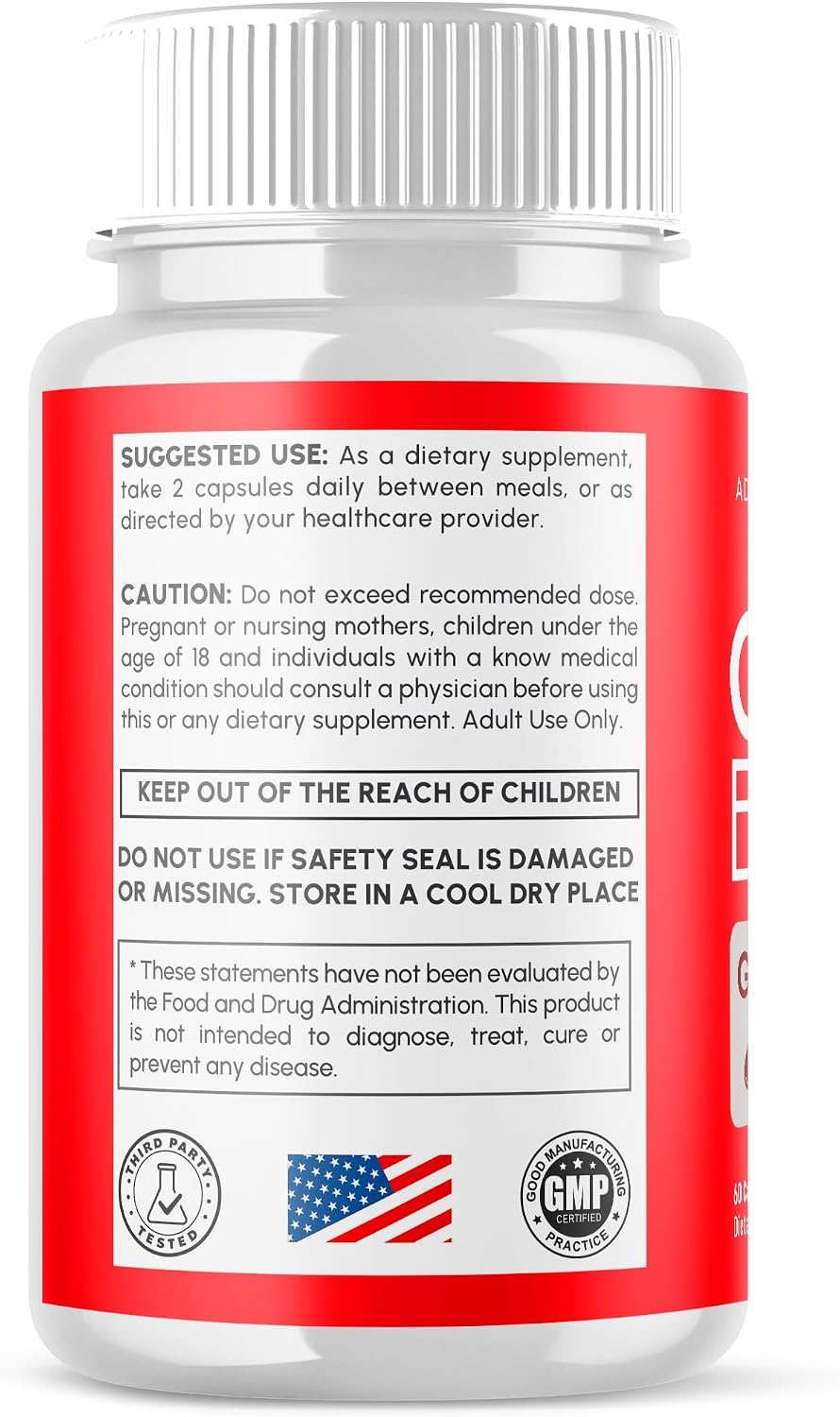 Glyco Boost Capsules, Fórmula Avanzada con Ingredientes Naturales - 5 Pack (300 Cápsulas)