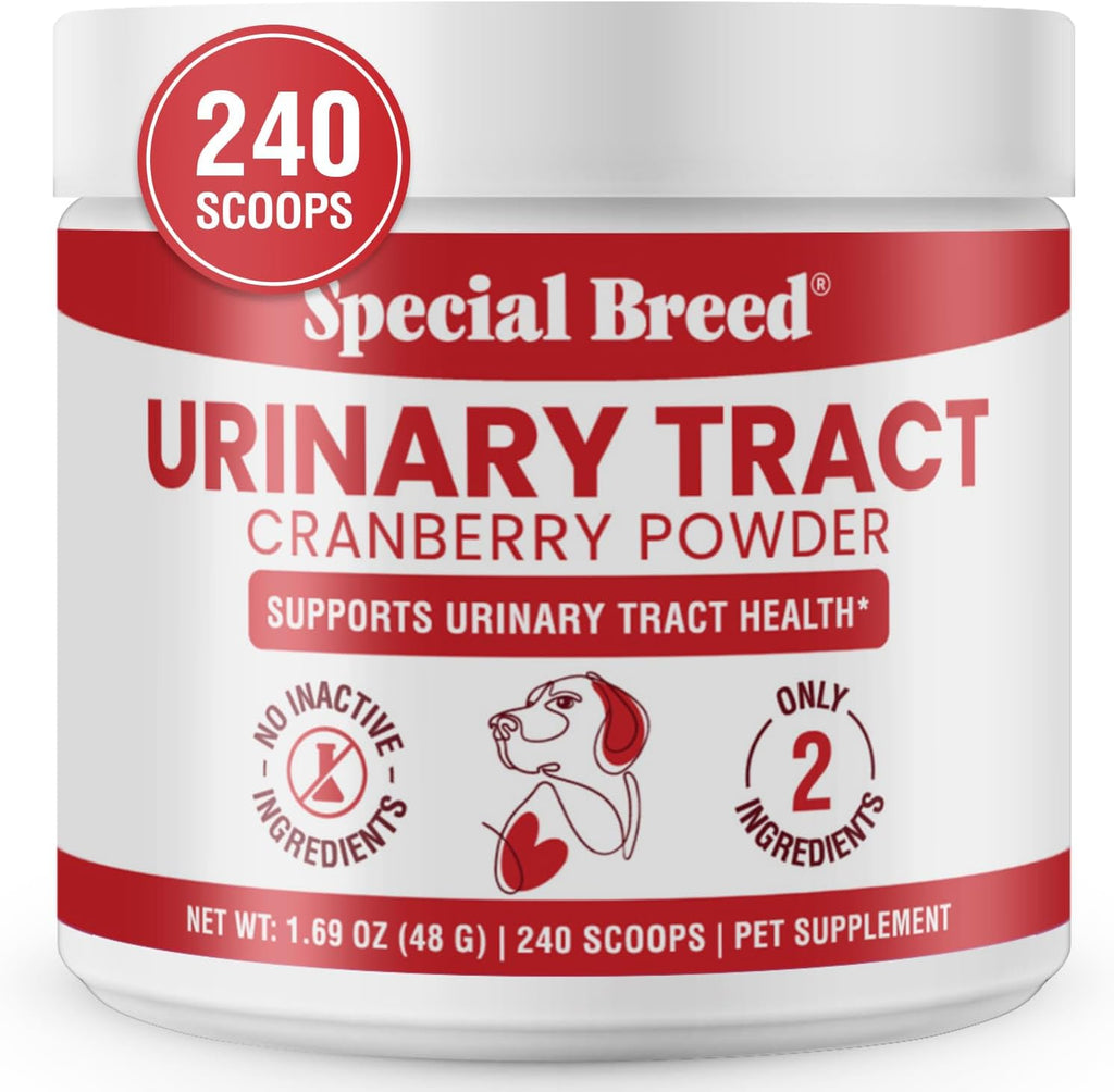Tratamiento Urinario para Perros con Arándano Rojo – Salud de Vejiga y Riñones – Special Breed
