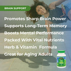 Youngevity Ultimate Memory FX™ - Ginkgo Biloba, Vinca y Vitaminas B para la Memoria (60 Cápsulas)