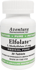 ELFOLATE® 15mg L-Methylfolate (5-MTHF) - 30 Comprimidos - Metilfolato Activo