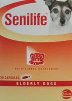 Senilife Cognitive Support Capsules for Senior Dogs, 30 capsules