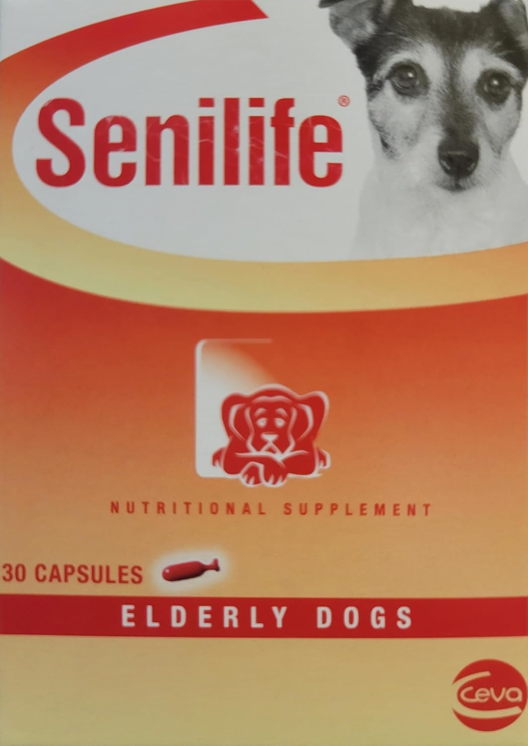Senilife Cognitive Support Capsules for Senior Dogs, 30 capsules