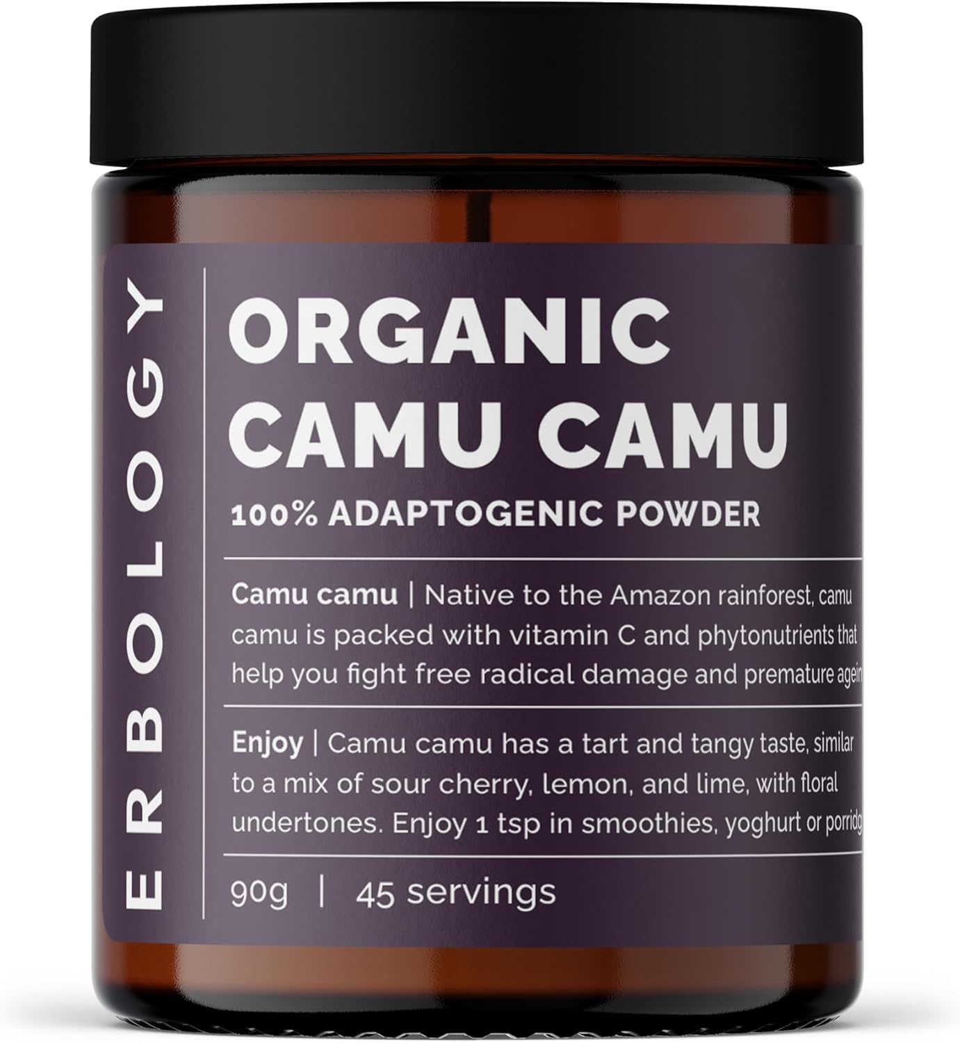 Erbology Lucuma en Polvo Orgánico - 3.2 oz (90g) - 45 porciones