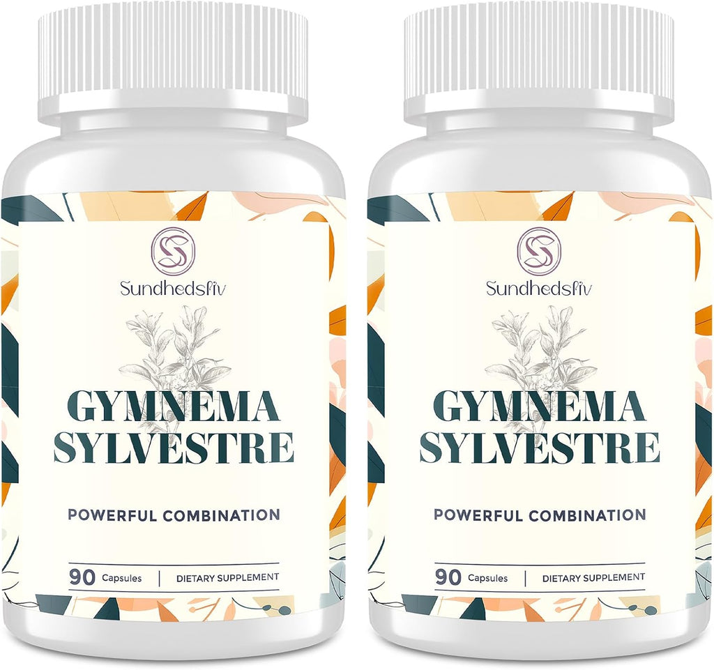Sundhedsliv 16 en 1 Gymnema Sylvestre con Berberina, Canela y Melón Amargo - 2100 mg - 90 Cápsulas Veganas