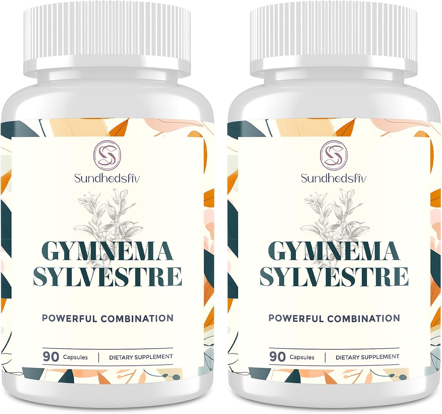 Sundhedsliv 16 en 1 Gymnema Sylvestre con Berberina, Canela y Melón Amargo - 2100 mg - 90 Cápsulas Veganas