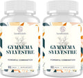 Sundhedsliv 16 en 1 Gymnema Sylvestre Suplemento para Azúcar en Sangre 2100mg (2 Paquetes)