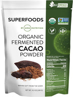 MRM Nutrition Cacao Fermentado Orgánico en Polvo - Superalimento Rico en Flavonoides, 43 Raciones