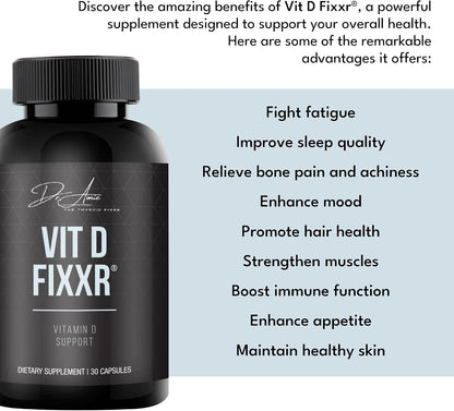 VIT D by Dr. Amie | Vitamina D3 10.000 UI con K1, K2 y geranylgeraniol | 30 Cápsulas – Image 4