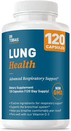 Dr. Tobias Lung Health - Suplemento para la salud pulmonar (60 cápsulas)