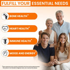 VITBOOST Complejo Vitamina D3 y K2 - 5000 UI D3 (125 mcg) + 90 mcg K2 MK-7 | 120 Cápsulas | No GMO | Sin Gluten