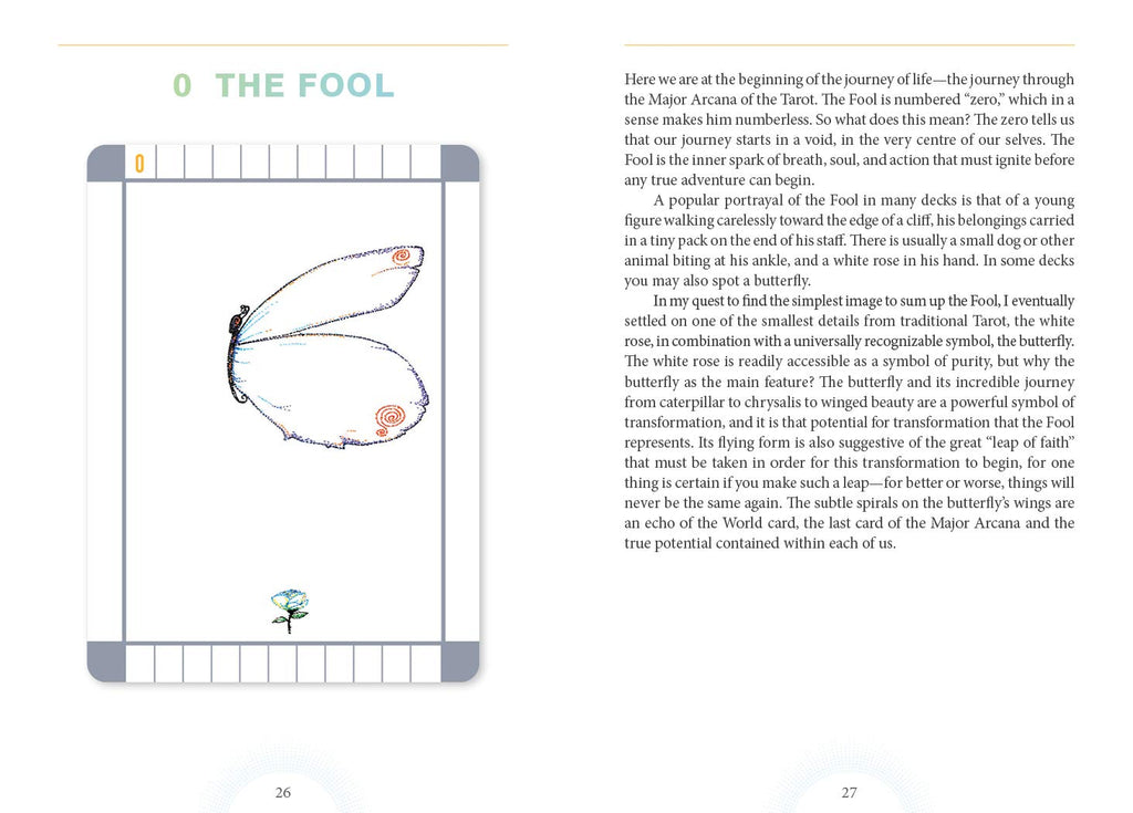 The Transparent Tarot (2nd Edition, Tarot Kit with 78 Cards and Guidebook)