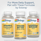 SOLARAY Vitamin C 1000 mg with Bioflavonoids, Rose Hips and Acerola - 250 Capsules
