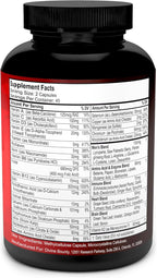 Multivitamínico para Hombres – Complejo Diario con Vitaminas A, C, D, E, K, Complejo B, Calcio, Magnesio, Selenio y Zinc – 90 Cápsulas Vegetales