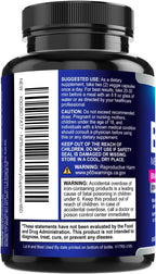 Nature's Peak Suplemento para la Memoria y Concentración - 3X Fuerza Nootrópico con Bacopa, Ginkgo Biloba y DMAE - 60 Cápsulas