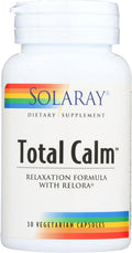 Solaray Total Calm V Cápsulas, 30 Unidades