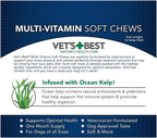 Vet's Best Multivitamínico en Masticables Blandos para Perros - Suministro para 30 Días