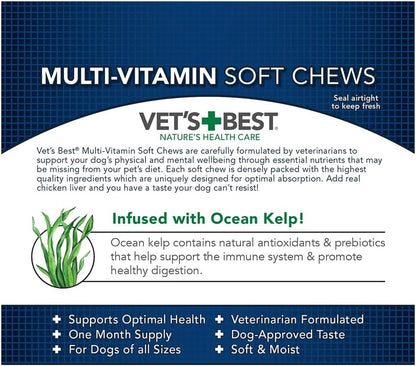 Vet's Best Multivitamínico en Masticables – Fomentar la energía metabólica: Las vitaminas del grupo B ayudan a – Image 7
