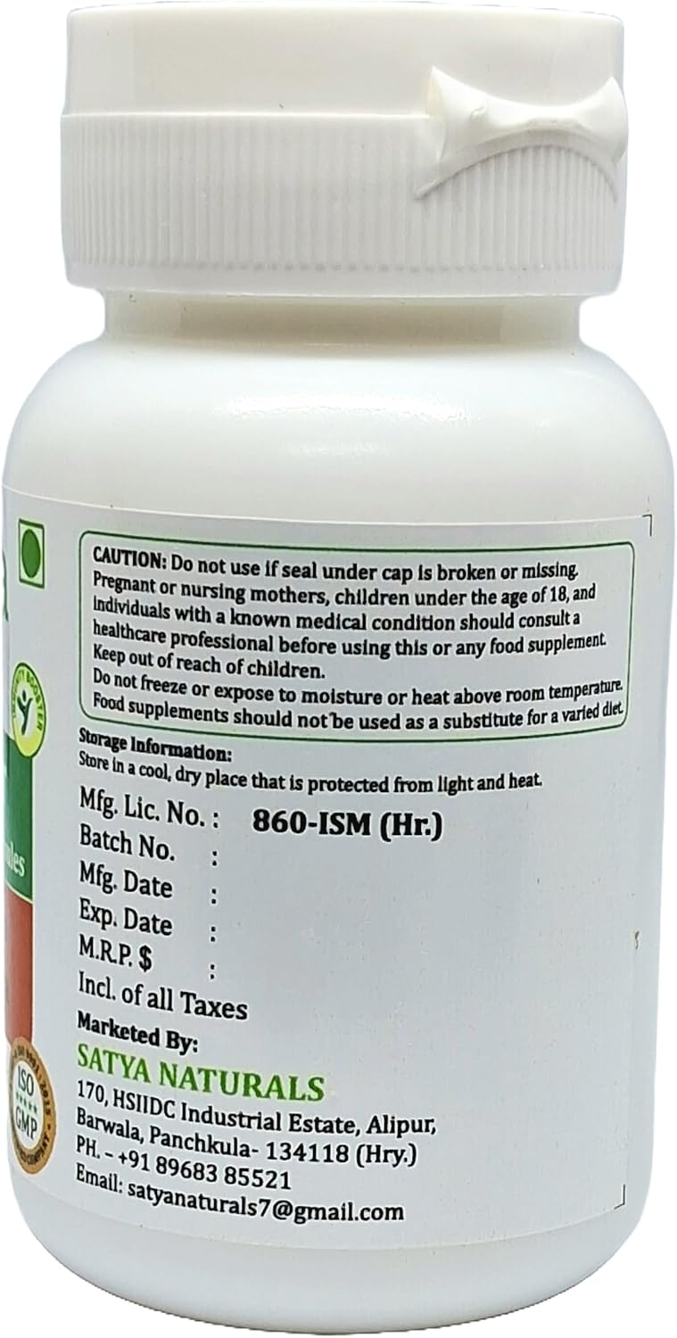 Kanchnar Forte 500 mg - 60 Cápsulas Veganas - Satya Naturals