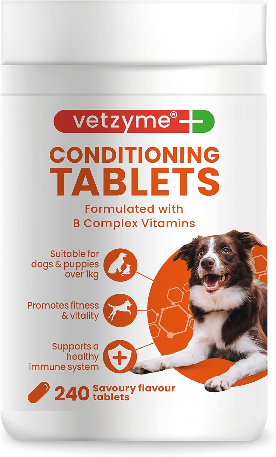 Vetzyme Conditioning Tablets 240 Comprimidos
