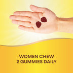 Nature's Way Alive! Zero Sugar Mujeres Multivitamínico Gomitas, Fresa, 80 Gomitas