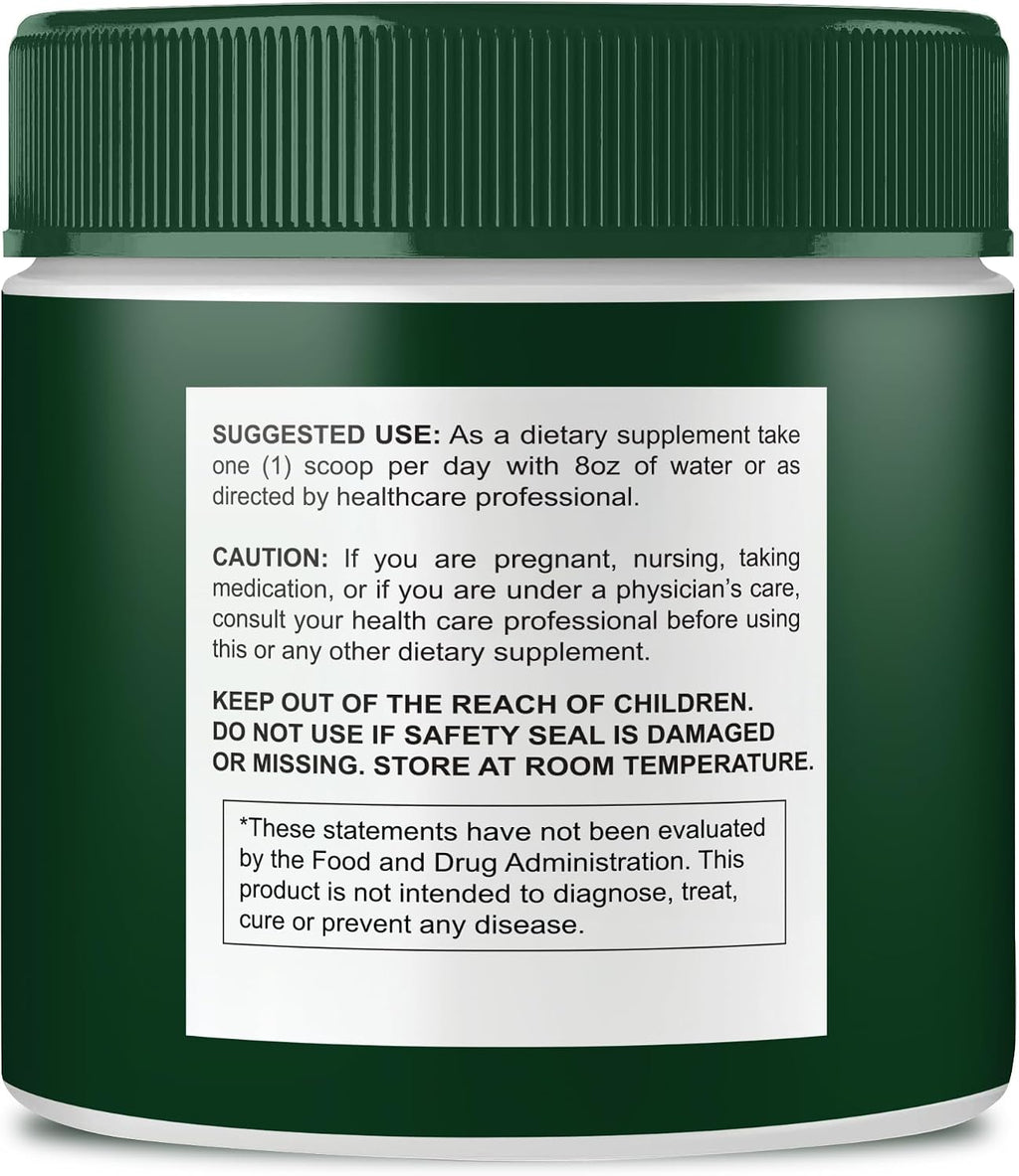 Eden Powder - Complemento Energético en Polvo, Máxima Potencia, Natural (2 Paquetes)