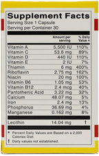 Vital Fuerte – Complemento de Vitaminas y Minerales (30 Cápsulas)