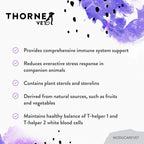 ThorneVet ModucareVET – Snacks Blandos con Esteroles Vegetales para el Apoyo Inmunológico de Perros, Gatos y Caballos, 90 uds.
