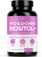 Optify Myo-Inositol & D-Chiro Inositol 40:1 con Folato y Vitamina D - 120 Cápsulas