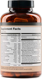 NatureWise Multivitamínico para Hombres - Complejo de Vitaminas, Minerales y Hierbas para Energía, Rendimiento e Inmunidad - con Vitamina A, C, D, Complejo B - Sin Soja ni Gluten, No GMO - 180 Cápsulas (3 Meses)