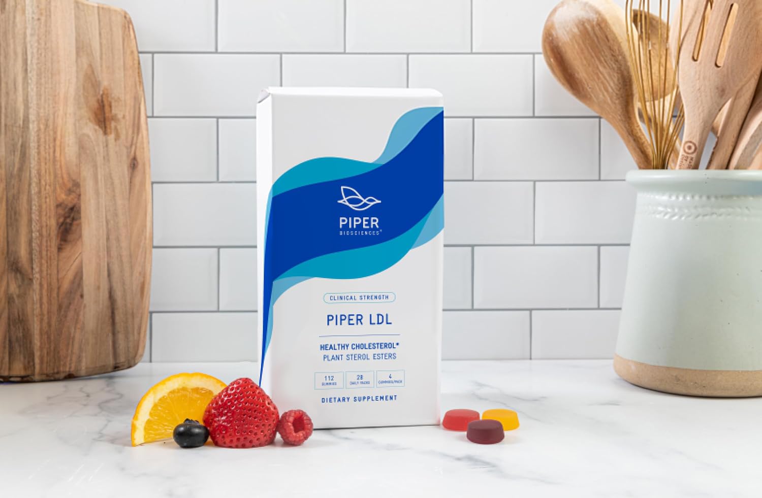 Piper Fitoesteroles Gominolas - 224 Gominolas para el Colesterol