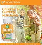 Whole Nature Kids Vitamins - Multivitamínico Completo en Gominolas para Niños, 90 unidades