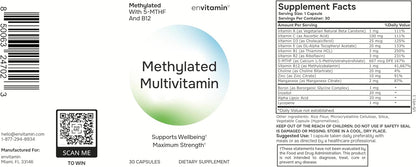 envitamin Complejo Multivitamínico Metilado – Calidad del fabricante : Envitamin es una marca comprometida con la – Image 9