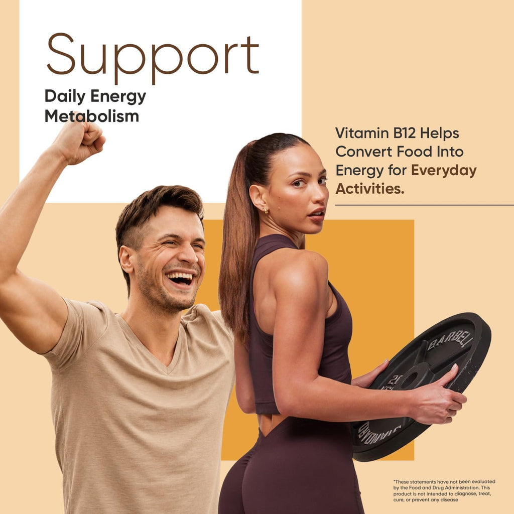 WeightWorld Vitamina B12 1000 mcg - 450 Comprimidos - Metilcobalamina Activa - Vegano, No-GMO - 1+ Año de Suministro