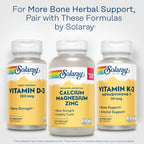 SOLARAY Vitamina D3 10000 IU (250 mcg) - 60 Cápsulas Veganas