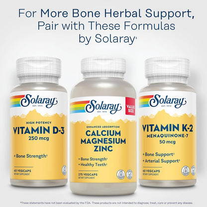 SOLARAY Vitamina D3 10000 IU (250 mcg) - 60 Cápsulas Veganas – Image 6
