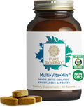 PURE SYNERGY Multi·Vita·Min - Multivitamínico Vegano con Alimentos Integrales Orgánicos (60 Comprimidos)